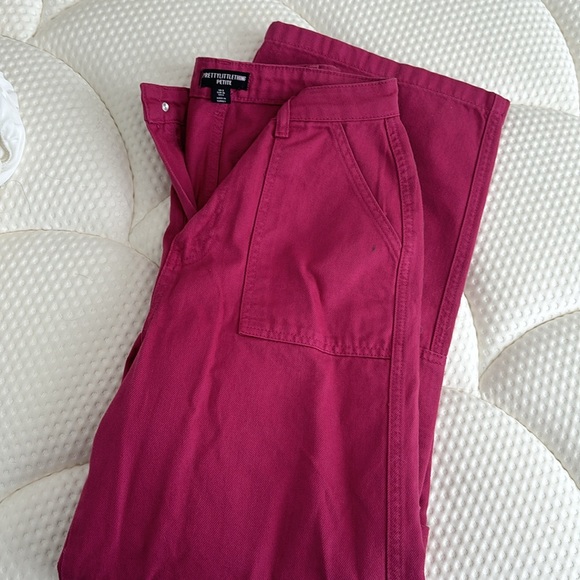 Pretty little thing petite pink cargo pants - Picture 5 of 5